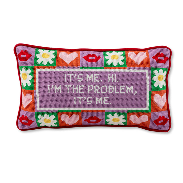 It's Me Needlepoint Pillow
