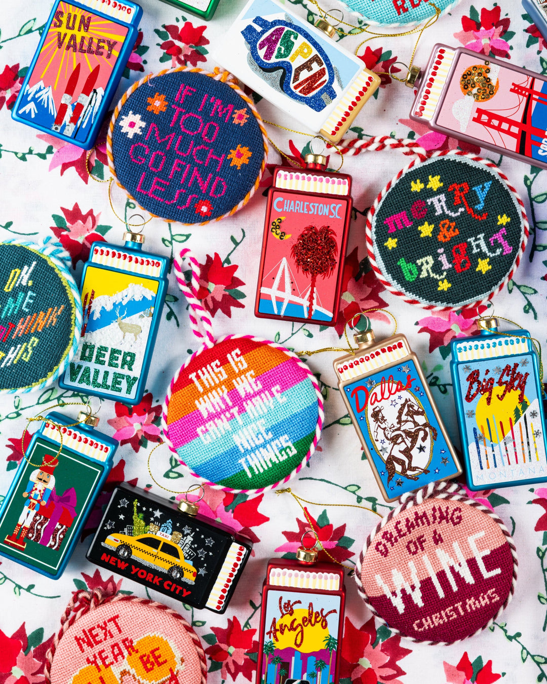 Matchbook Ornament - Sun Valley