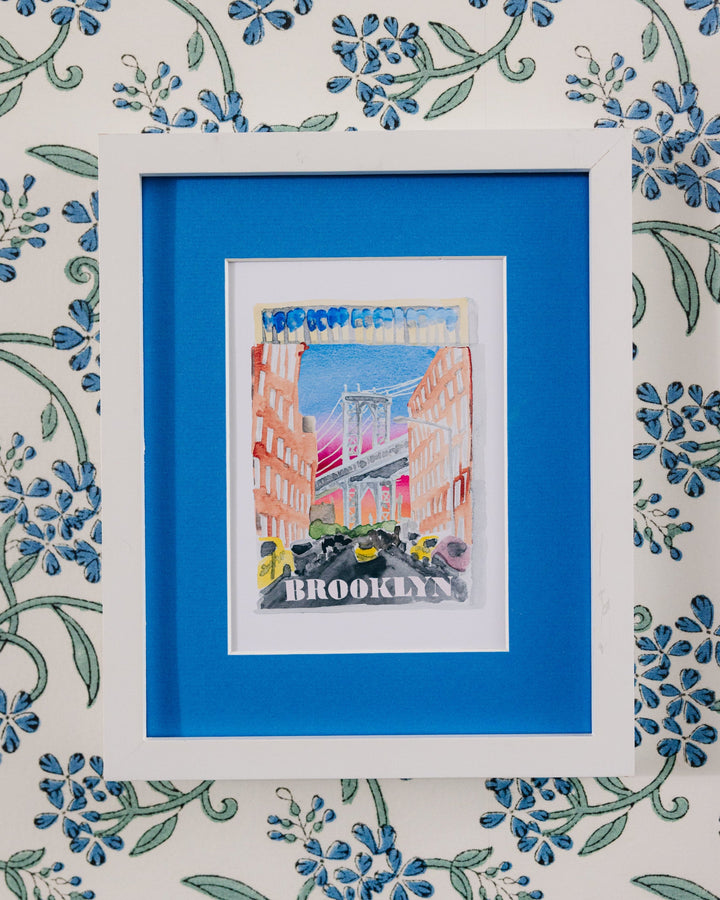 Brooklyn Matchbook Art Print