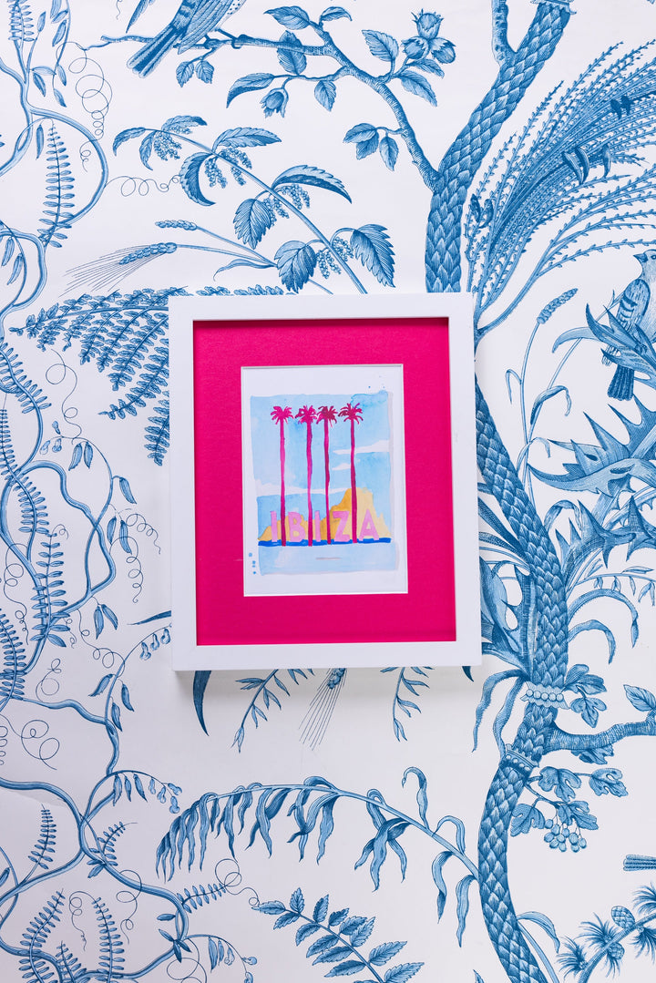 Ibiza Matchbook Art Print