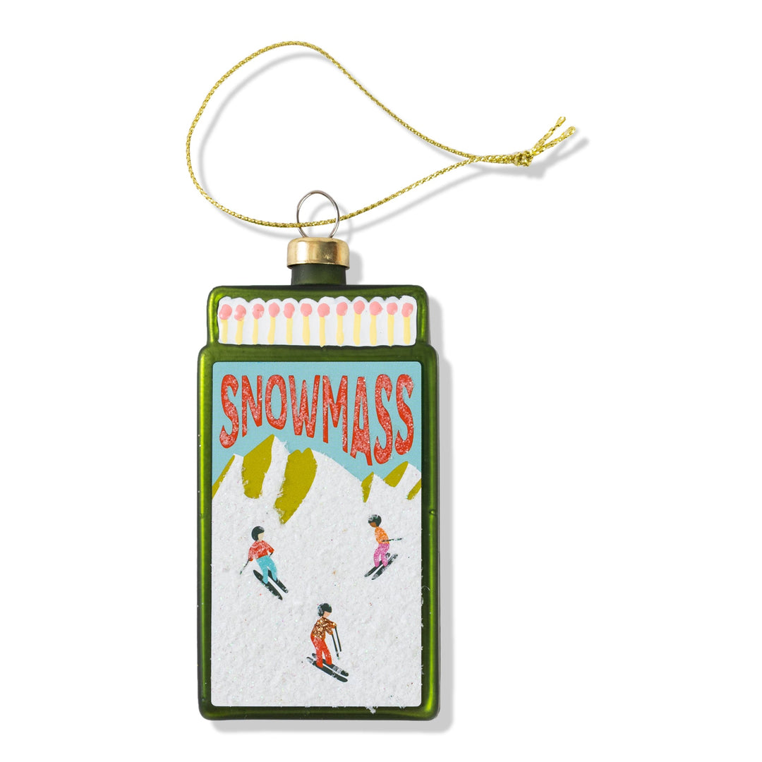 Matchbook Ornament - Snowmass
