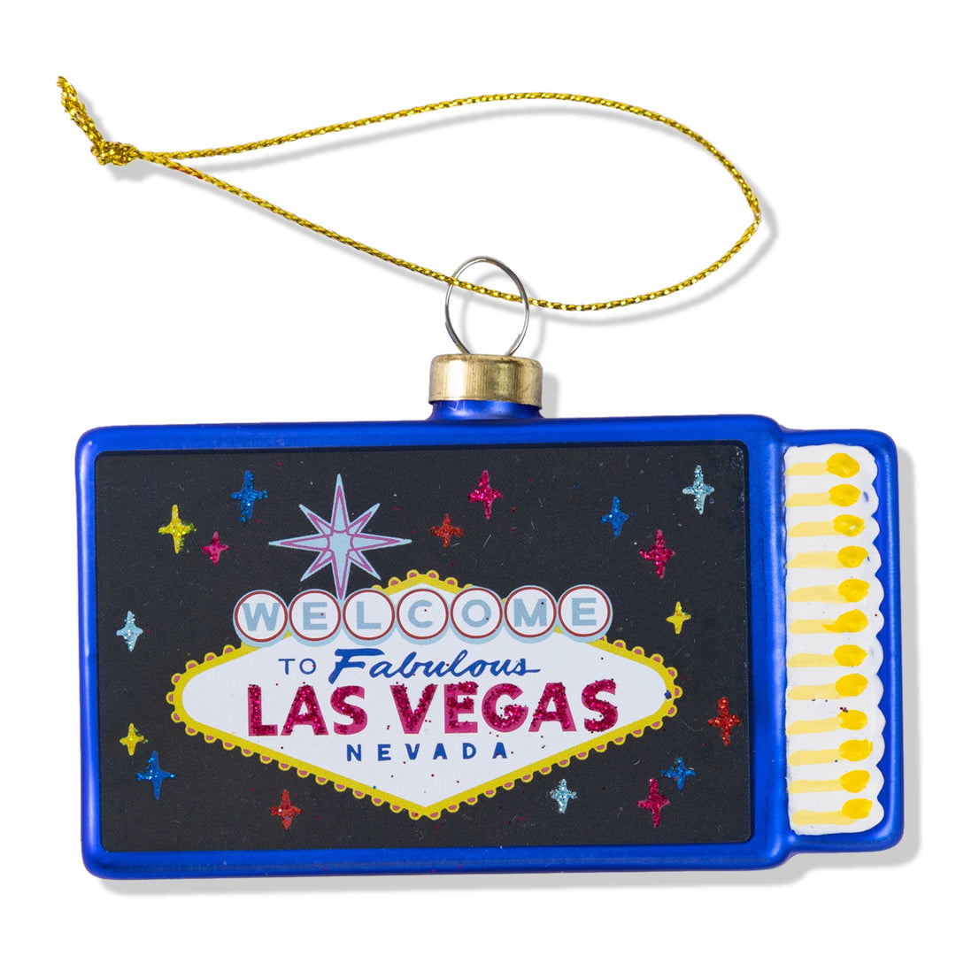 Matchbook Ornament - Las Vegas