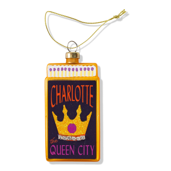 Matchbook Ornament - Charlotte