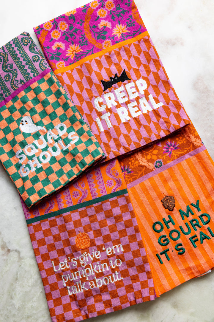 Pumpkin To Talk About Dish Towel