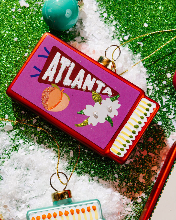 Matchbook Ornament - Atlanta