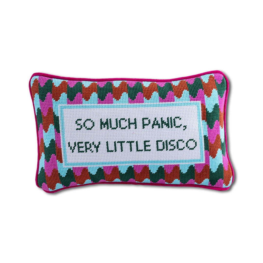 Panic at the Disco Needlepoint Pillow