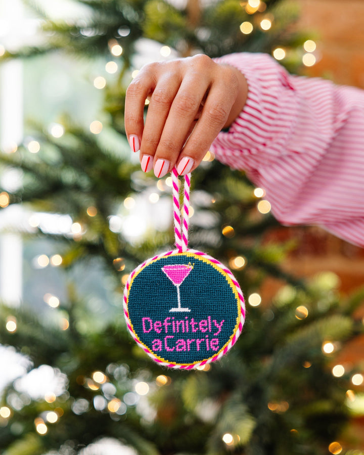 Needlepoint Ornament - Carrie