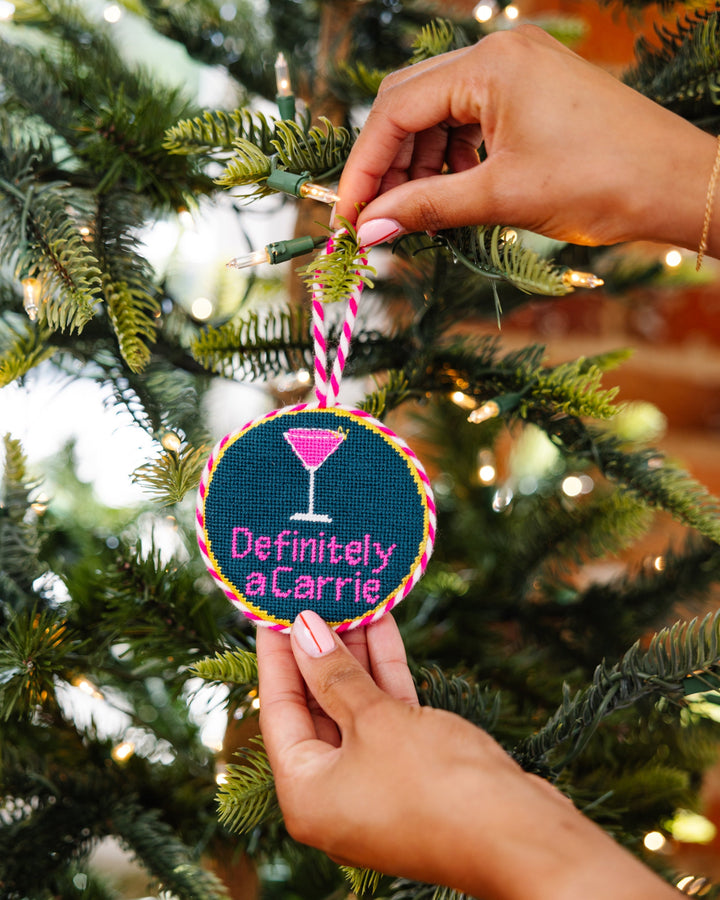Needlepoint Ornament - Carrie