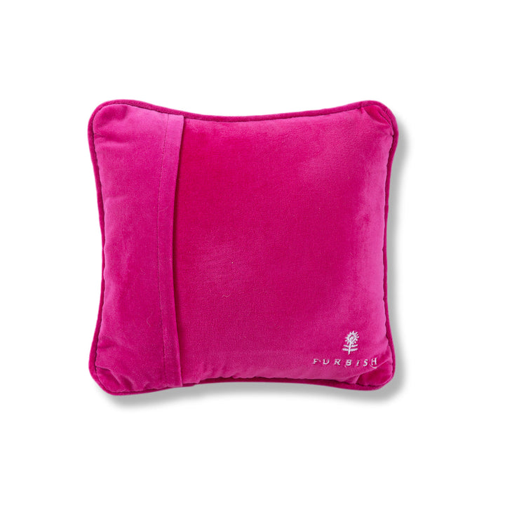 Rich Man Needlepoint Pillow