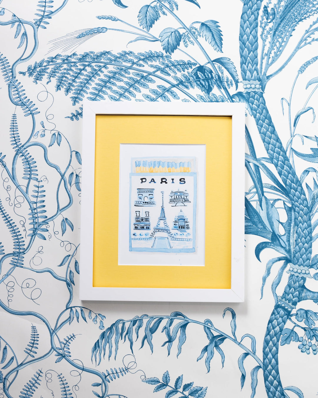 Paris Matchbook Art Print