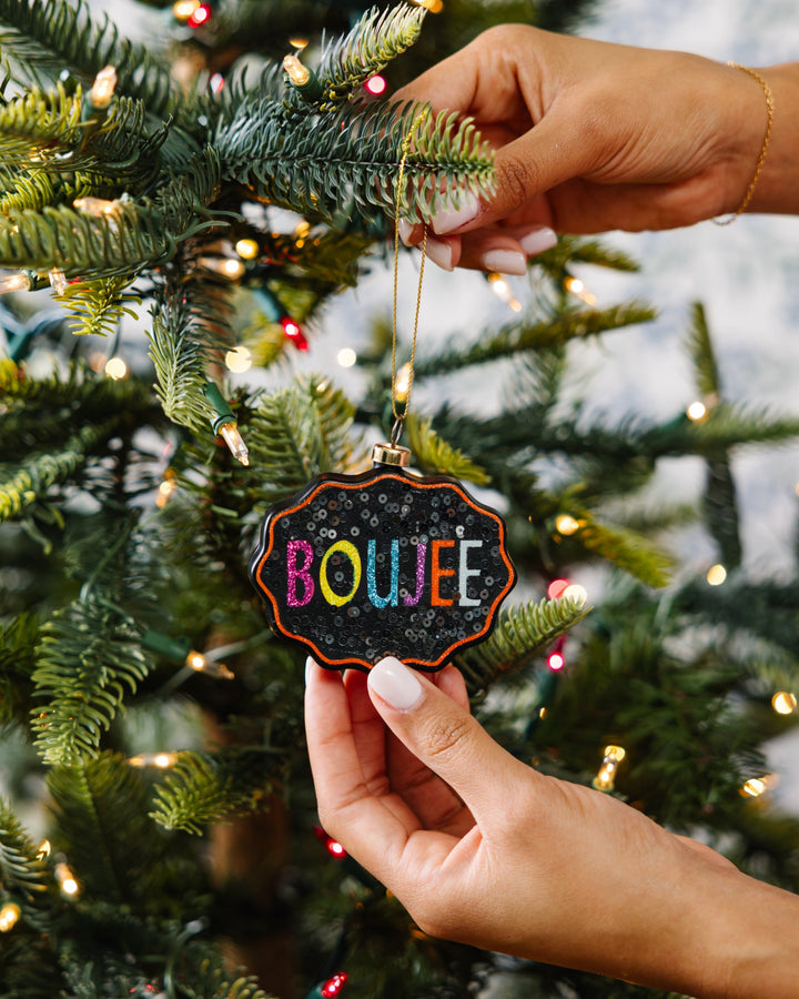 Scallop Ornament - Boujee