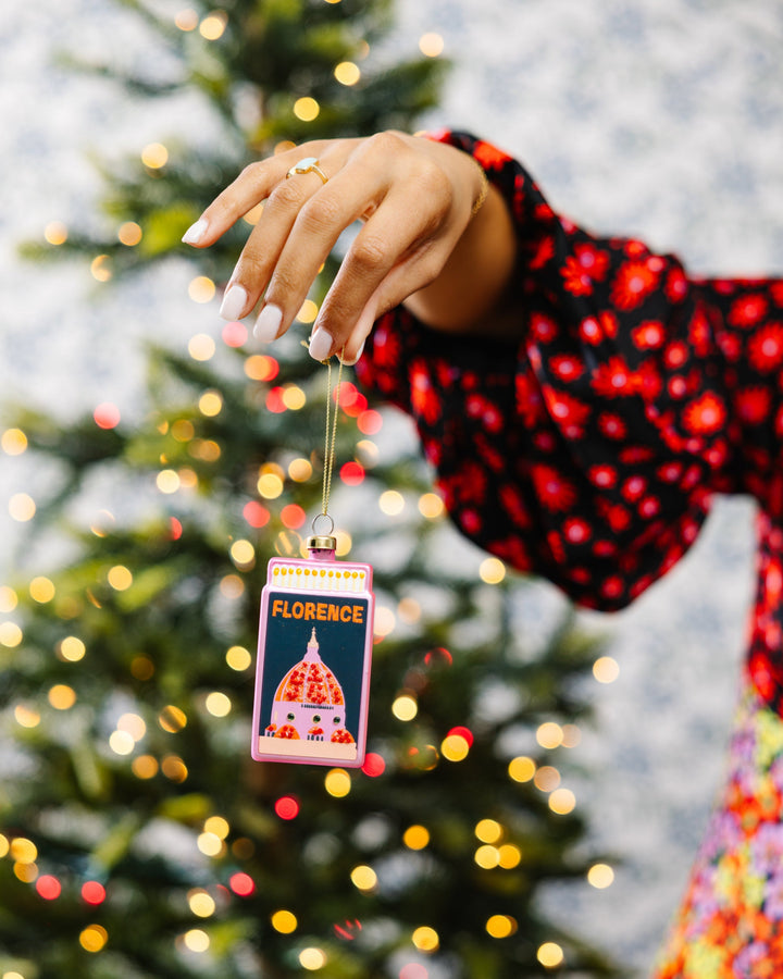 Matchbook Ornament - Florence