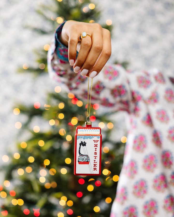 Matchbook Ornament - Whistler
