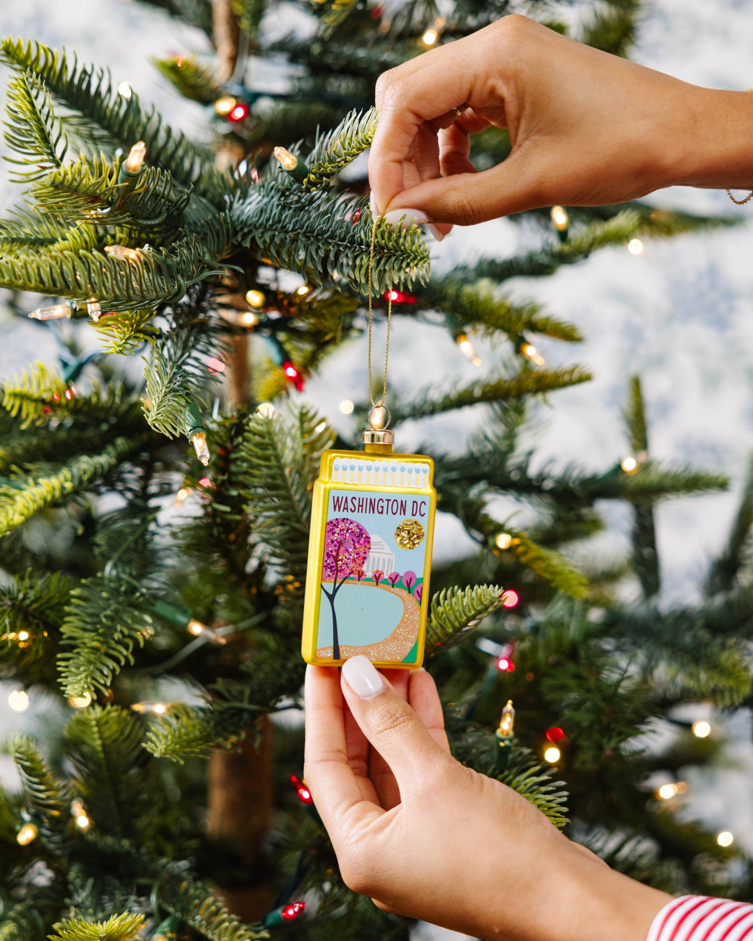 Matchbook Ornament - Washington D.C.