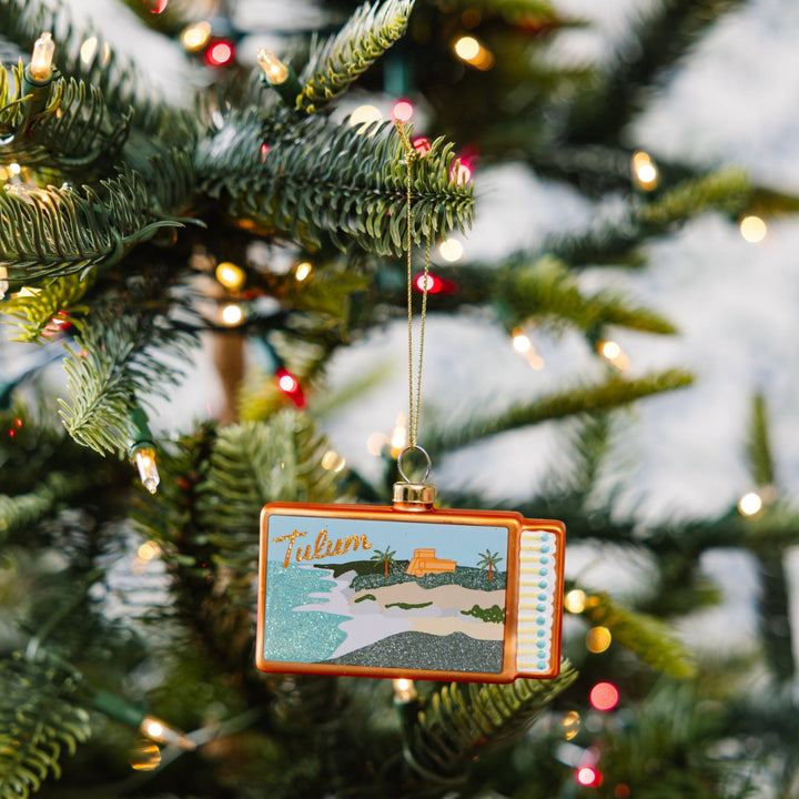 Matchbook Ornament - Tulum