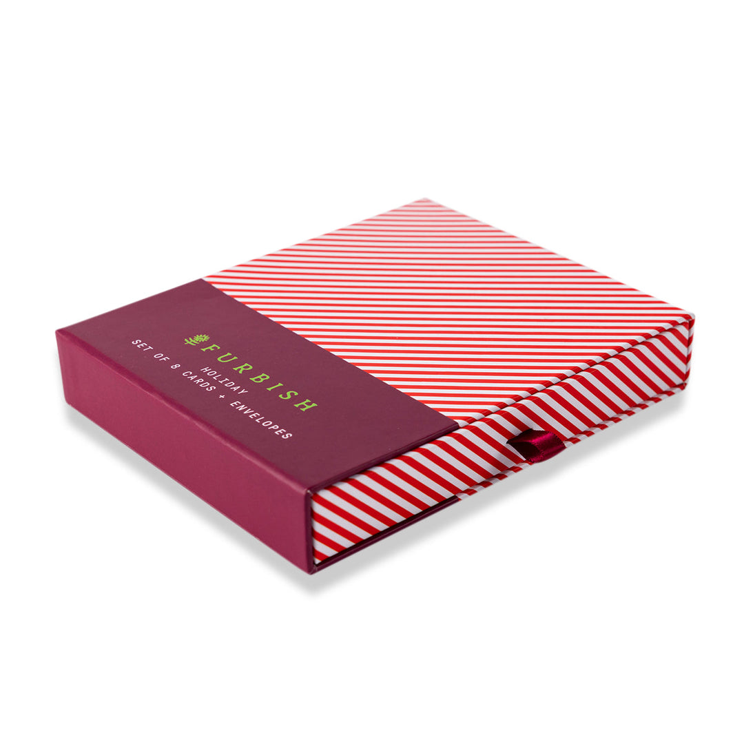 Boxed Greeting Card S/8 - Booze Set