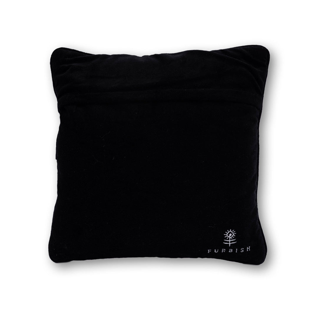 Penalty Box Needlepoint Pillow