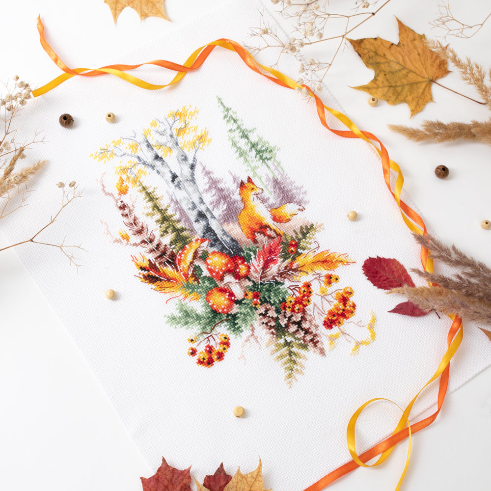 Autumn Forest Spirit Counted Cross Stitch Kit by Magic Needle 250-698