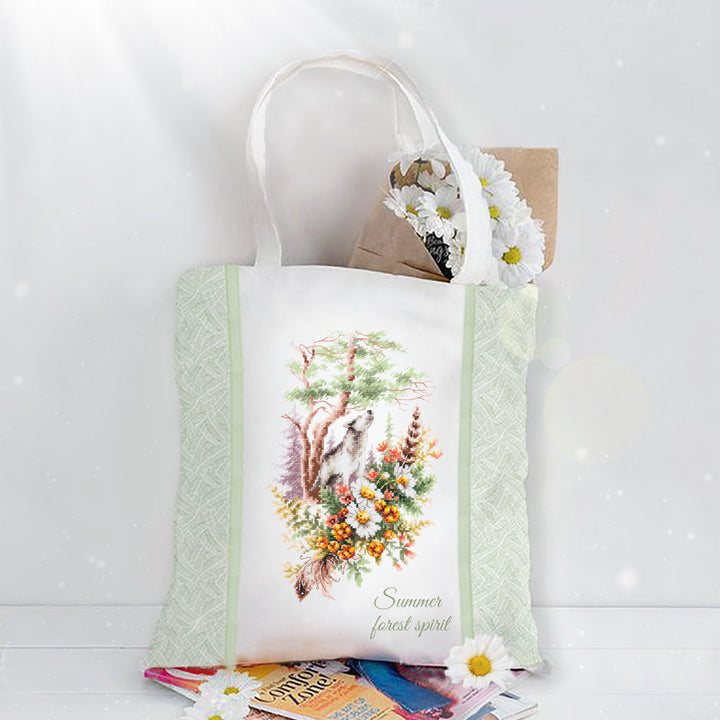 Summer Forest Spirit Counted Cross Stitch Kit by Magic Needle 250-699