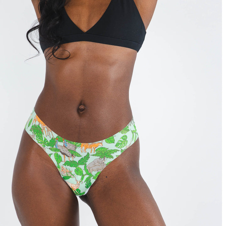 The Hornography | Tropical Animals Seamless Thong