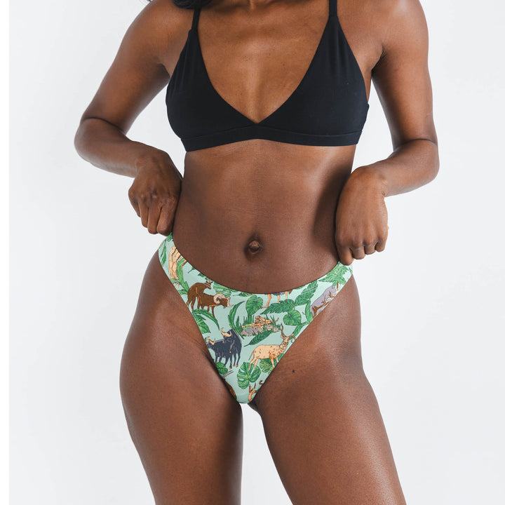 The Hornography | Tropical Animals MicroModal Thong