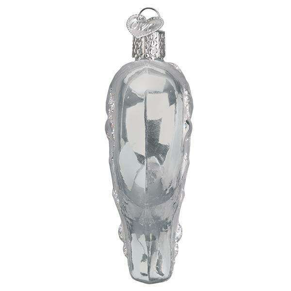 Old World Christmas 25th Anniversary Heart Blown Glass Ornament
