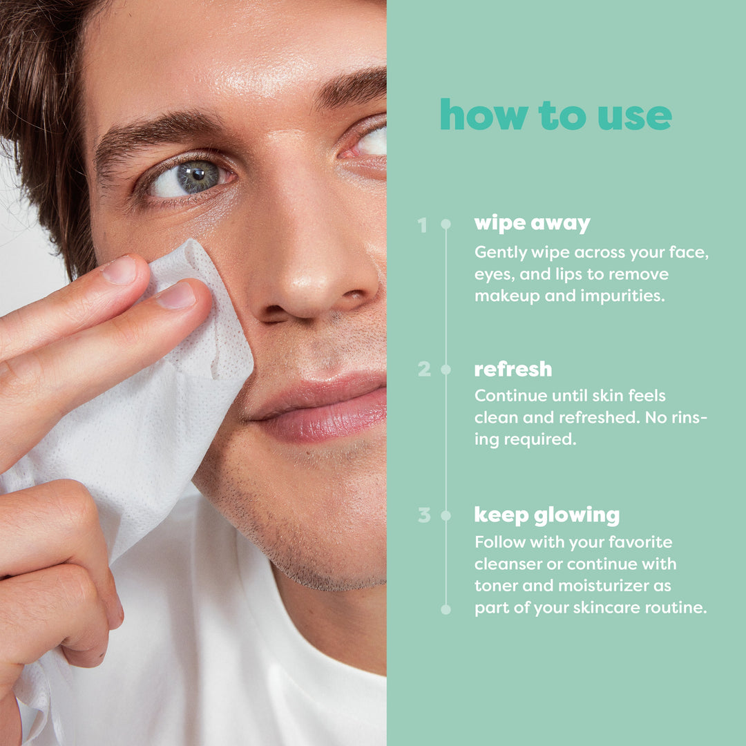 Feel Good Skin | Gentle Cleanse Makeup Remove Facial Wipes - 50 count