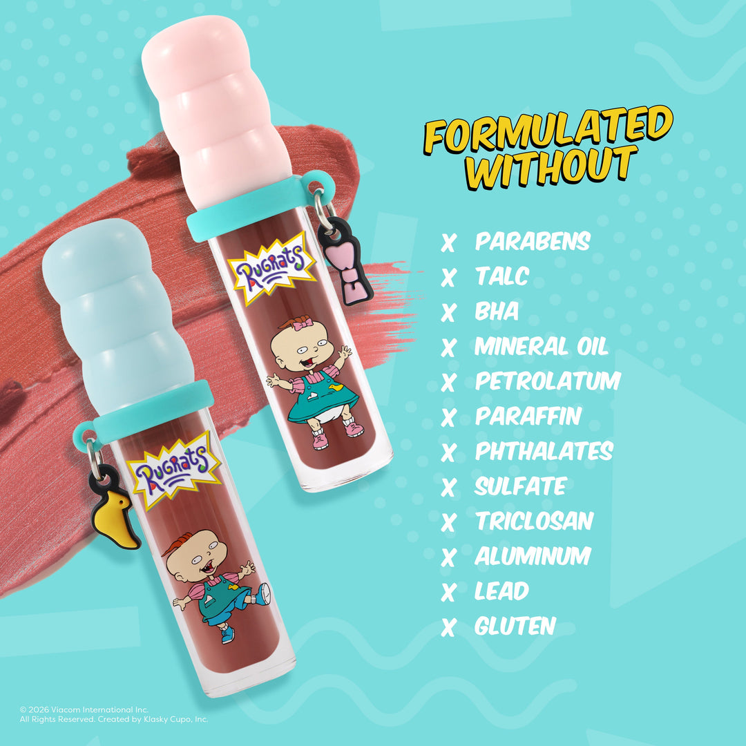 Rugrats | Double Trouble - 2 PC Blurring Lip Tint with Cosmetic Bag
