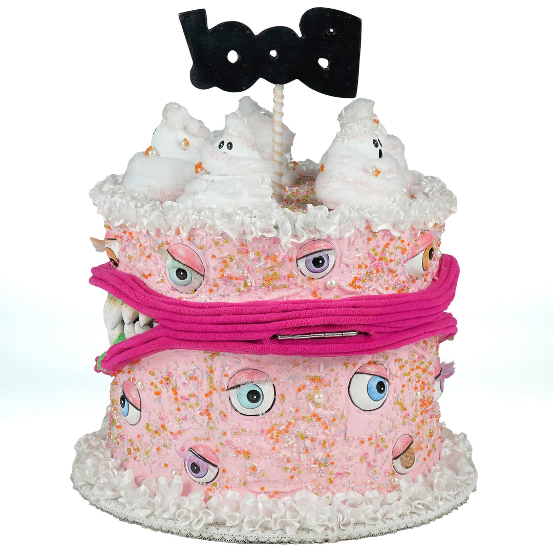 Hangry Cake Candy Container | Halloween Decor | Katherine's Collection