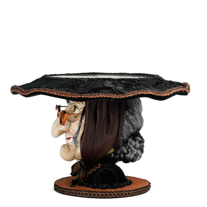 Witchy Woman Cake Plate | Halloween Decor | Katherine's Collection