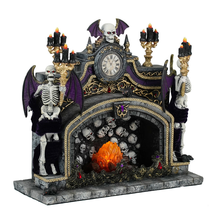 Kiss of Death Tabletop Hearth | Halloween Decor | Katherine's Collection