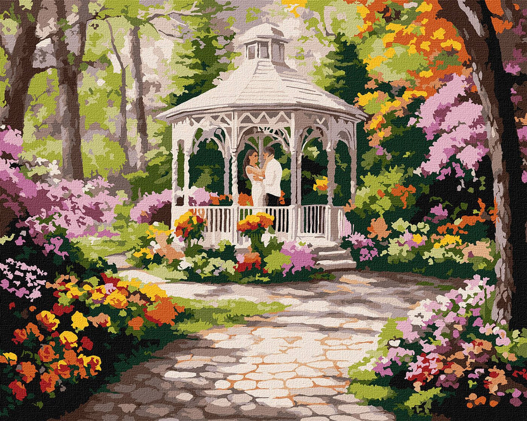 Painting by Numbers kit A flower meadow KHO2909