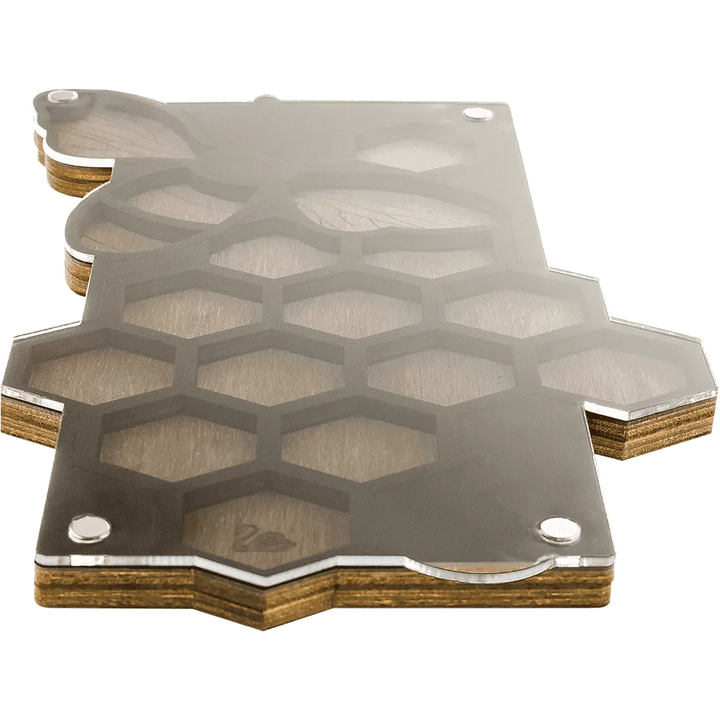 Bead organizer with transparent cover FLZB-041