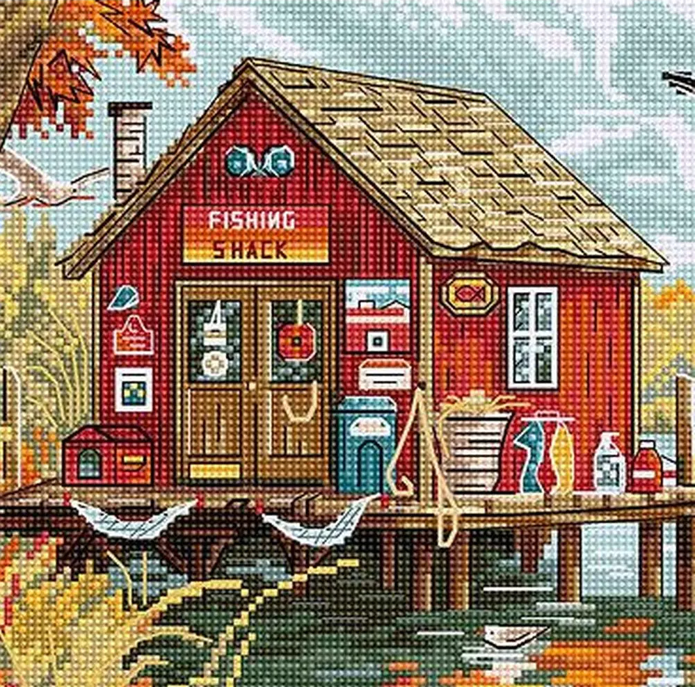 Early Autumn L8220 Counted Cross Stitch Kit