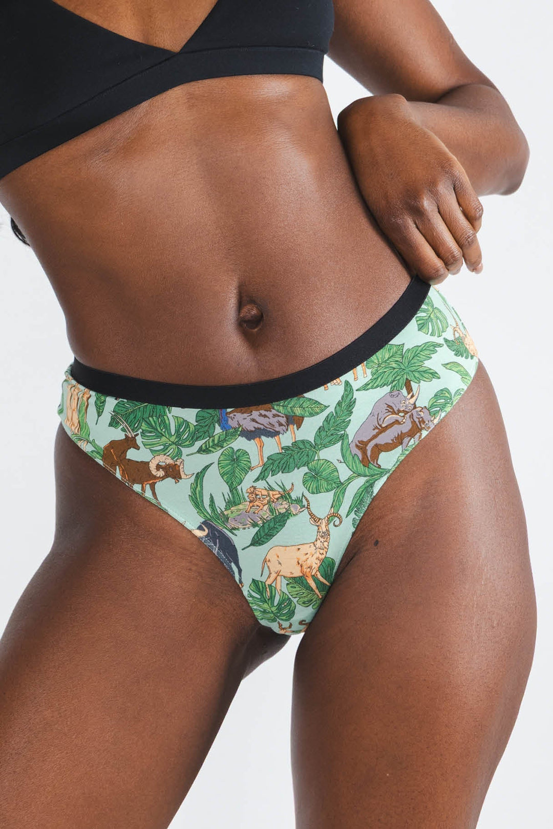 The Hornography | Tropical Animals Cheeky Underwear