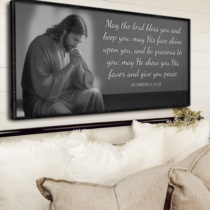 Numbers 6:24-26 - May The Lord Bless You Faith Sign III