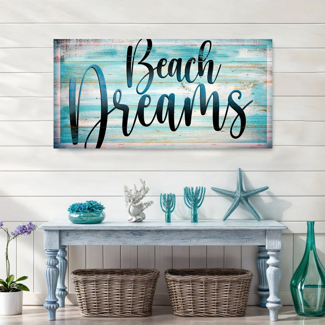 Beach Dreams Sign II