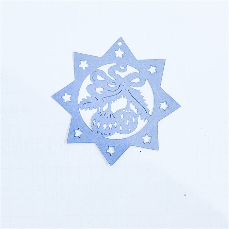 Star Scrapbooking Cutting Die by Wizardi QJ133