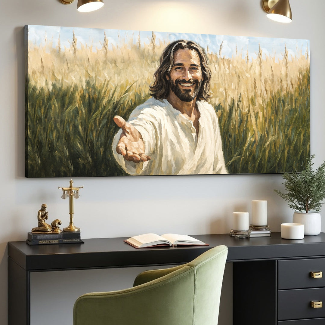 Savior's Invitation Faith Wall Art