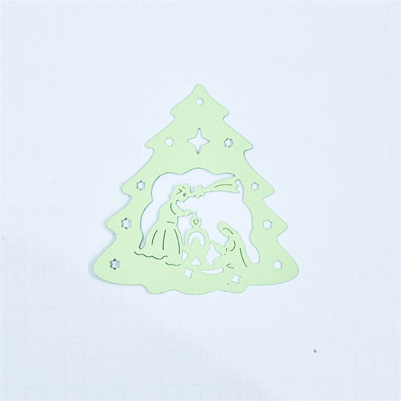 Nativity Scene Scrapbooking Cutting Die by Wizardi QJ131