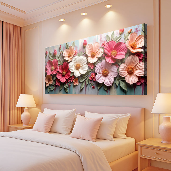 Colorful Floral Realistic Wall Art II