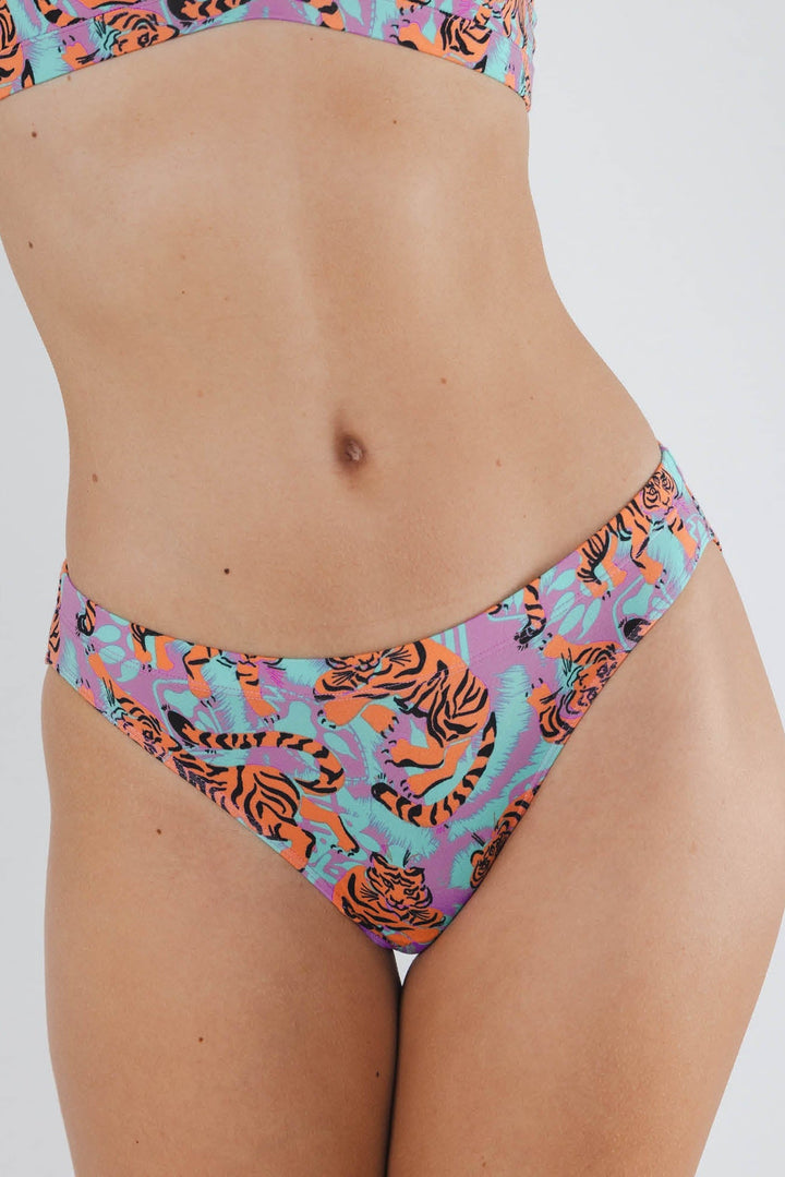 The Go Get 'Em | Abstract Tigers Modal Bikini Underwear