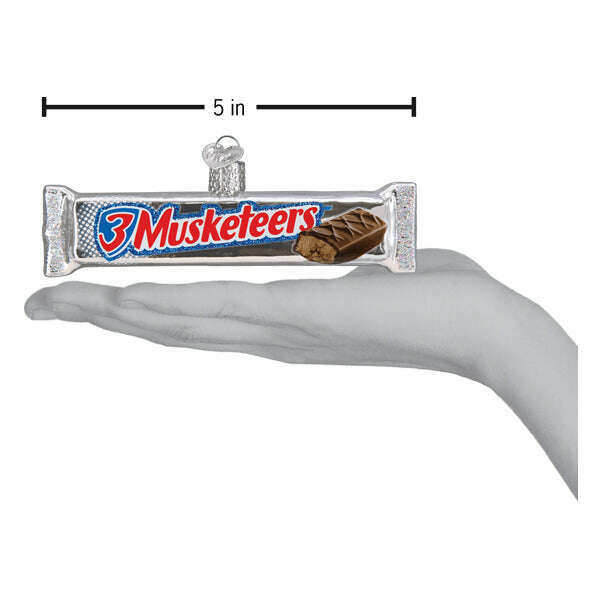Old World Christmas 3 Musketeers Blown Glass Ornament