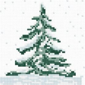 Fir-tree B012L Counted Cross-Stitch Kit