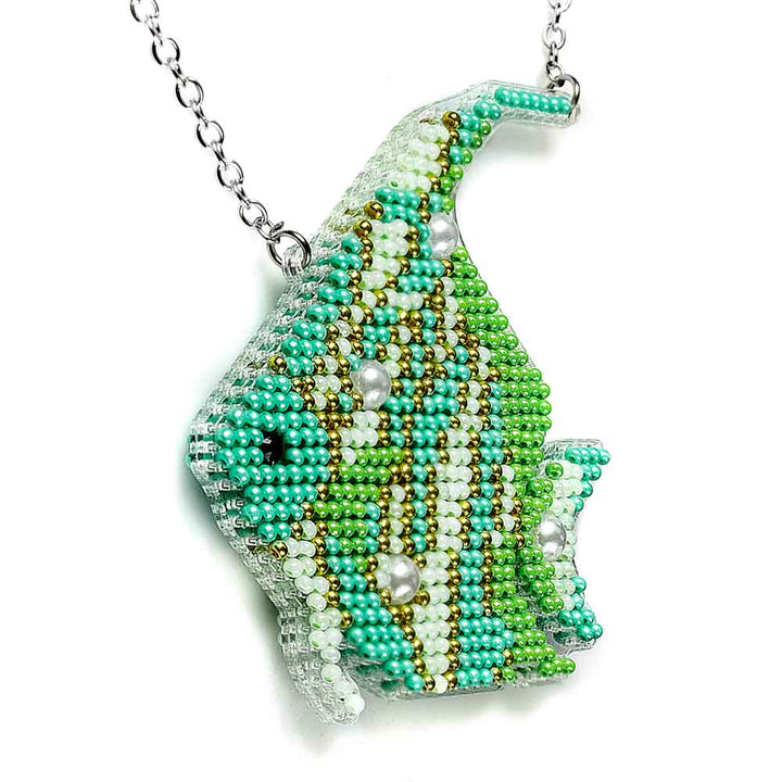 Set for embroidery with beads on a plastic base FLPL-100