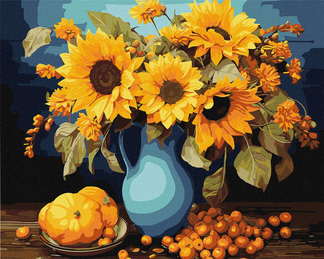Painting by Numbers kit Sunflower harmony KHO3264