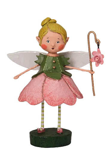 Sweet Pea Fairy Lori Mitchell figurine, front view