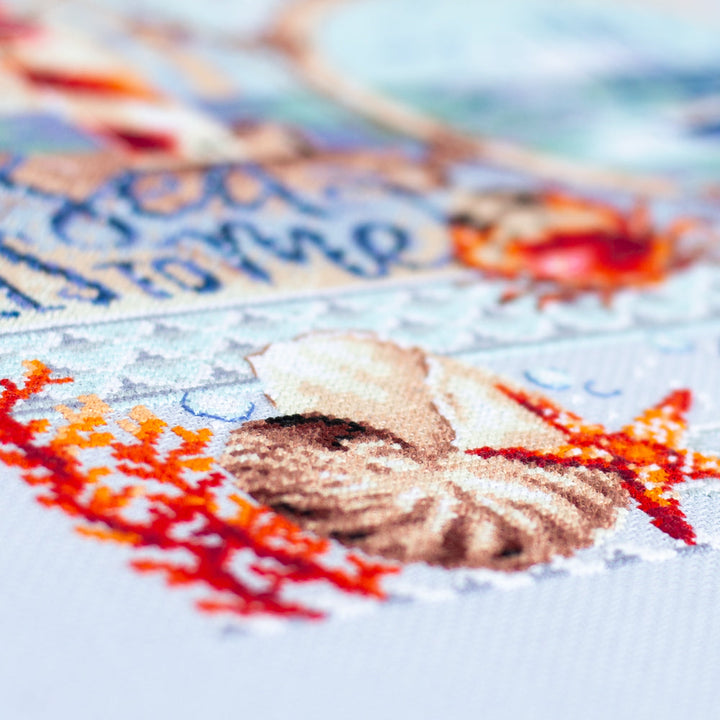 The Sea Calls to Me‚Ä¶ 540-702 Counted Cross-Stitch Kit