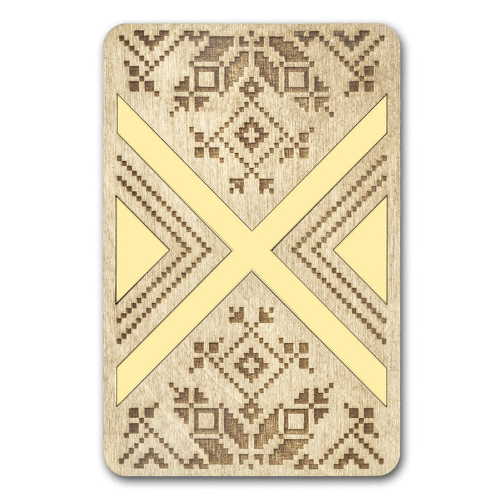 Magnetic Needle Case Rectangular – “Ethnic Pattern” FLZB(N)-194