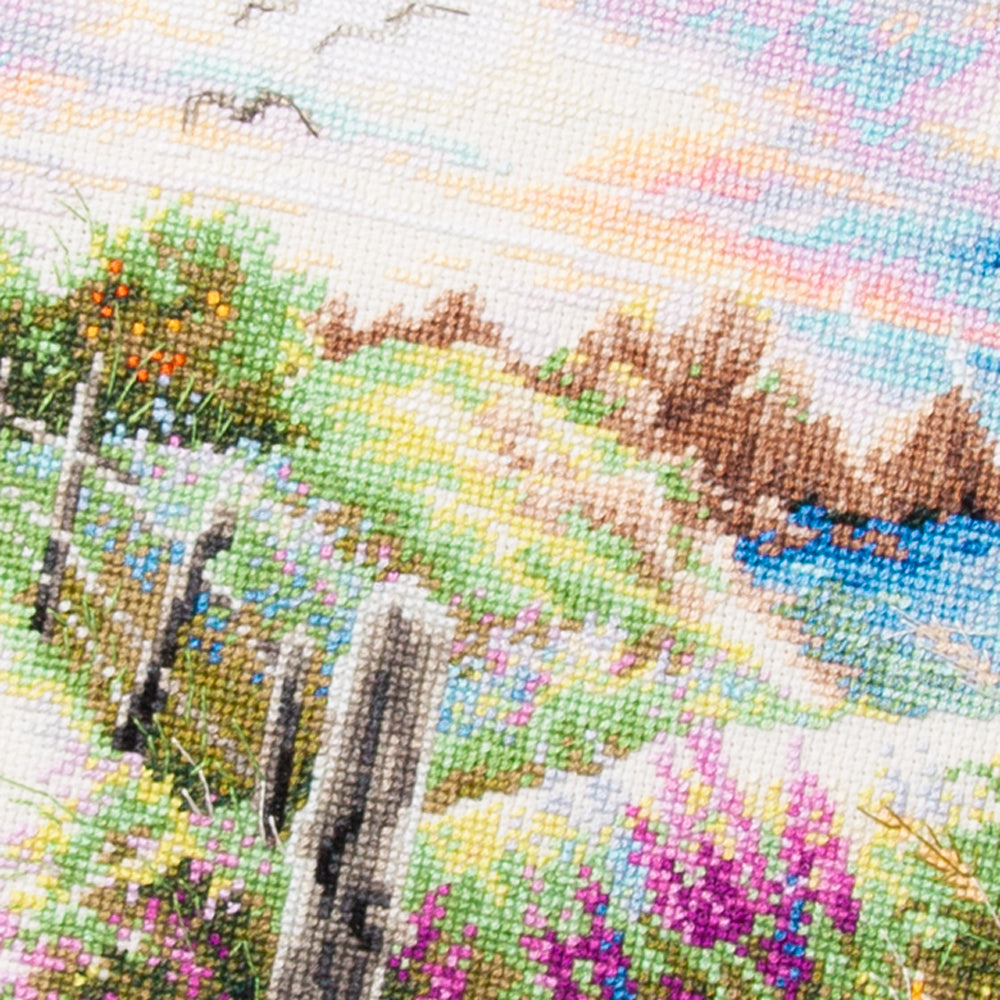 The Light of Home Counted Cross Stitch Kit by Magic Needle 350-740